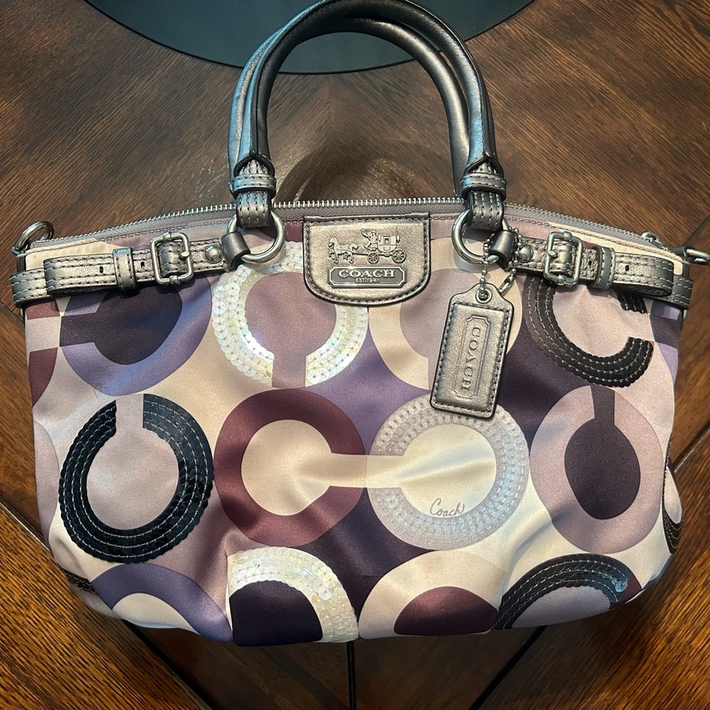 Coach Multicolor Circle Pattern Bag - image 1